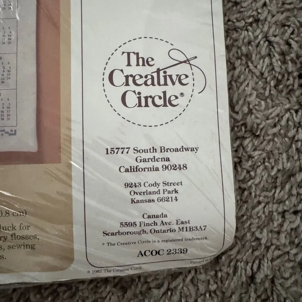 Creative Circle Glorious Angels Counted Cross Stitch Kit 8x16 Wall Hanging 2441